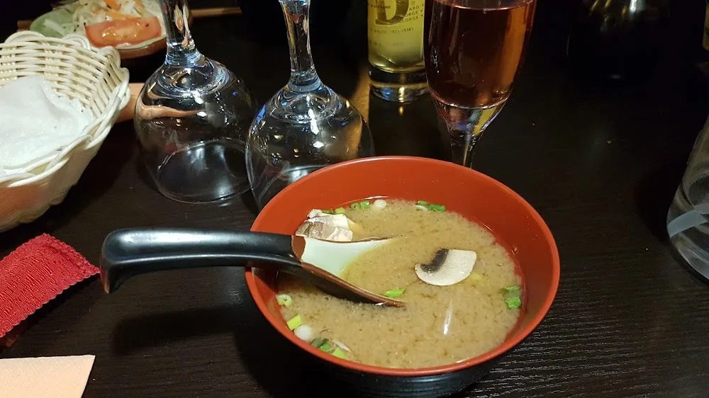 Soupe Miso Et Salade de Choux